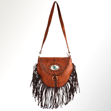 American Darling Cross Body Hand Tooled Genuine Leather Western Women Bag | Brown Handbag Purse Crossbody for Cute